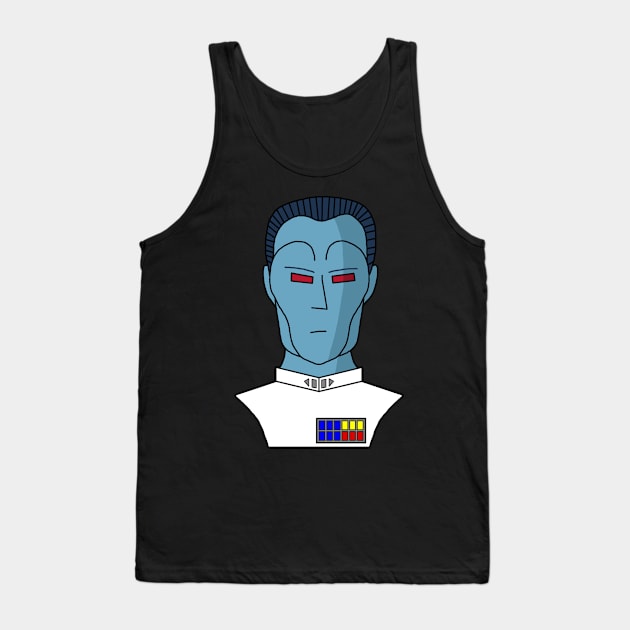 Thrawn Tank Top by Rubikia